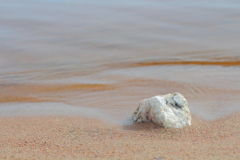 Rock on a beach