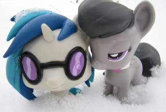 Octavia and Vinyl in the Snow #1