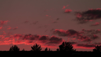 Midsummer sunset