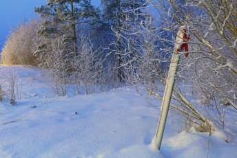 Snowmobile route