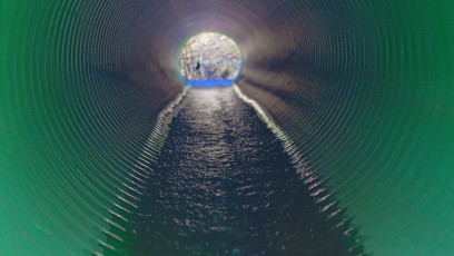 Light at the end of a tunnel