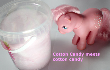 Cotton Candy meets cotton candy