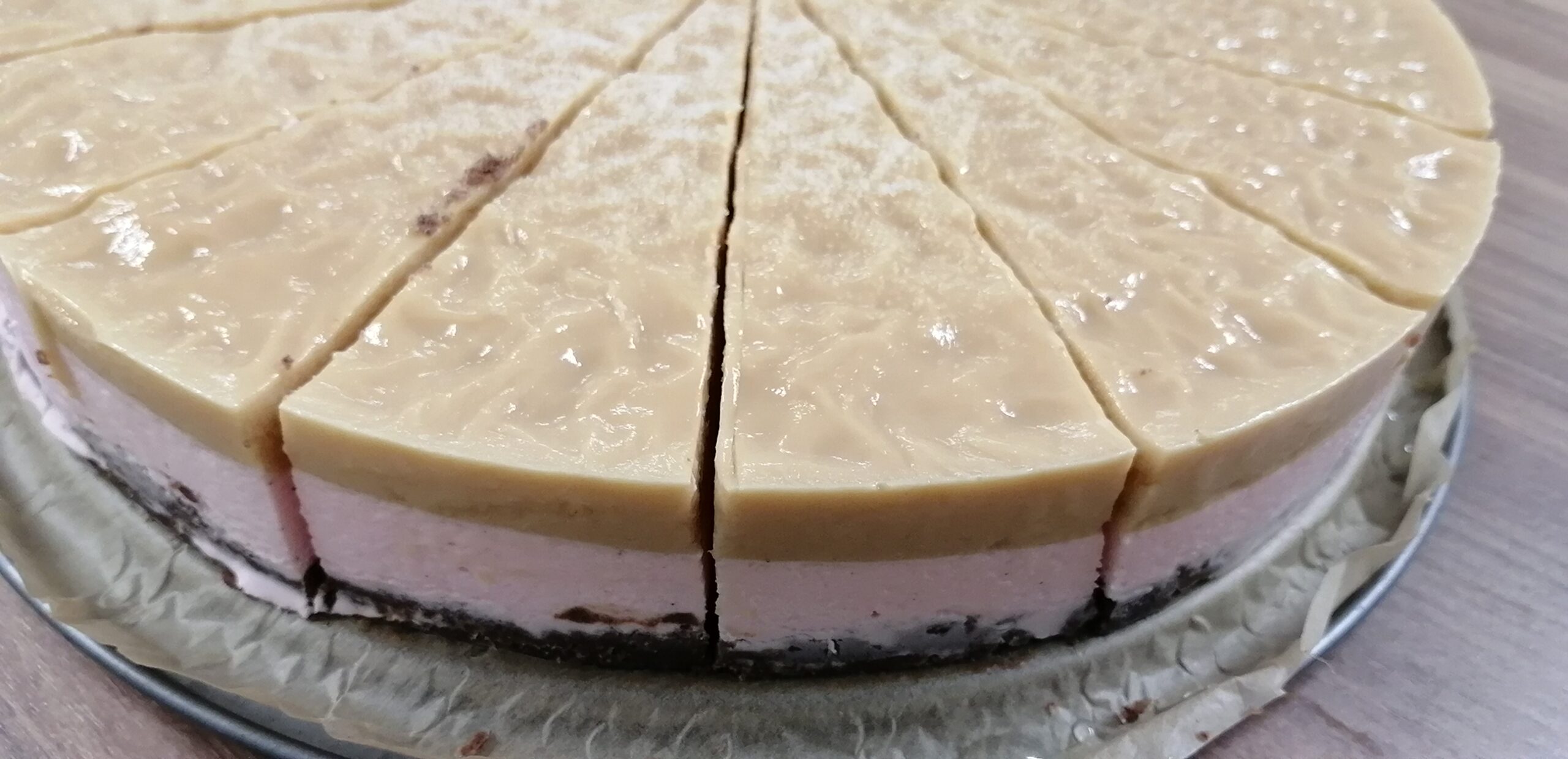 Vanilja-toffee -juustokakku